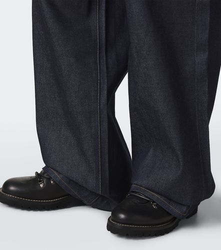 Sacai Jeans anchos con cinturón - Sacai - Modalova