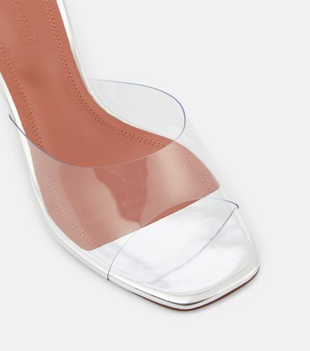 Amina Muaddi Mules Lupita de piel - Amina Muaddi - Modalova