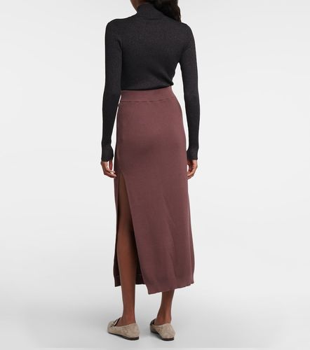 Falda midi de algodón - Brunello Cucinelli - Modalova
