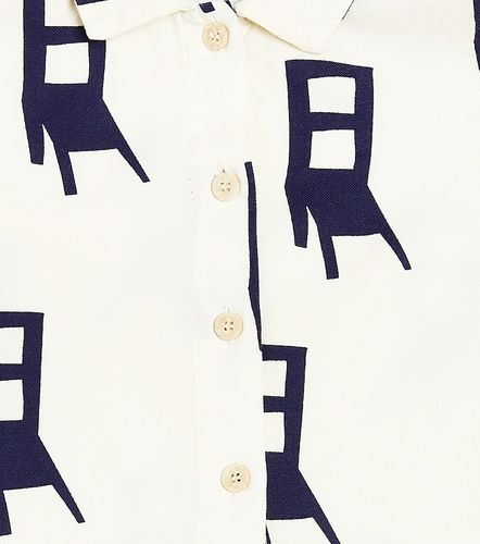 Bebé - Camisa en mezcla de algodón estampada - Bobo Choses - Modalova