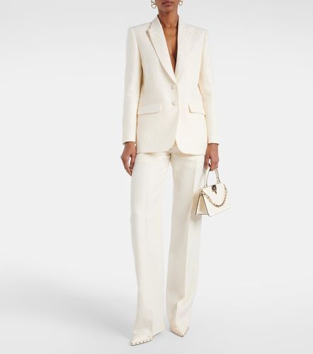 Blazer Toile Iconographe de Crepe Couture - Valentino Garavani - Modalova