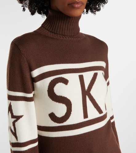 Schild intarsia wool turtleneck sweater - Perfect Moment - Modalova