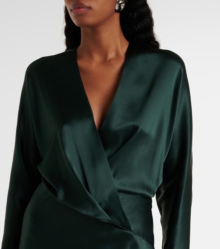 The Sei Silk satin wrap gown - The Sei - Modalova