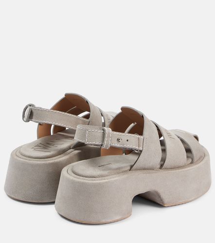Fisherman leather platform sandals - JW Anderson - Modalova