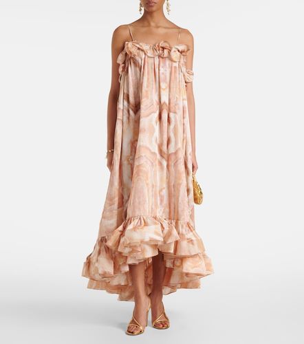 Vestido largo Illuminate de seda estampado - Zimmermann - Modalova