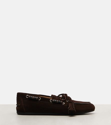 Miu Miu Mocassini in suede - Miu Miu - Modalova