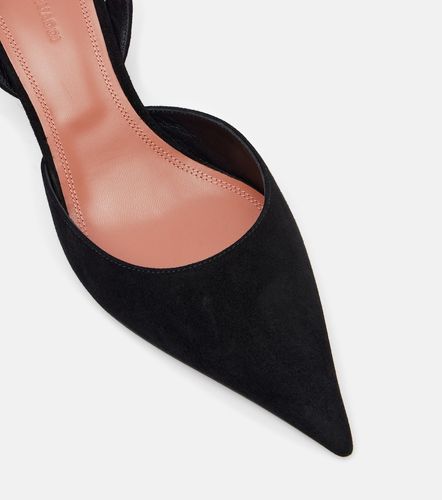 Sofia 60 suede slingback pumps - Amina Muaddi - Modalova