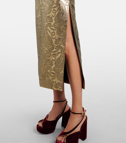 Etro Midirock aus Brokat - Etro - Modalova