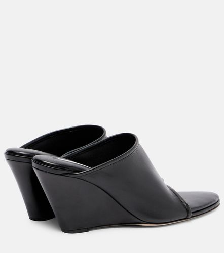 Mules Strap Stretch 75 in pelle con zeppa - Christen - Modalova