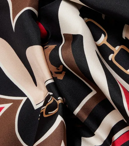 Pañuelo de sarga de seda estampado - Pucci - Modalova