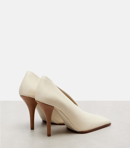 Alaia 90 leather pumps - Alaia - Modalova