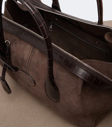 Bauletto Small suede top-handle bag - Tod's - Modalova