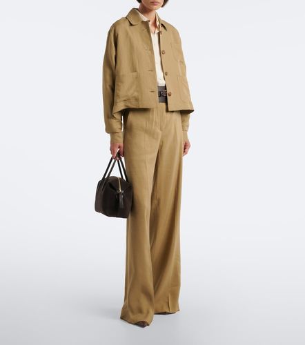 Giacca in twill di lino e seta - Max Mara - Modalova