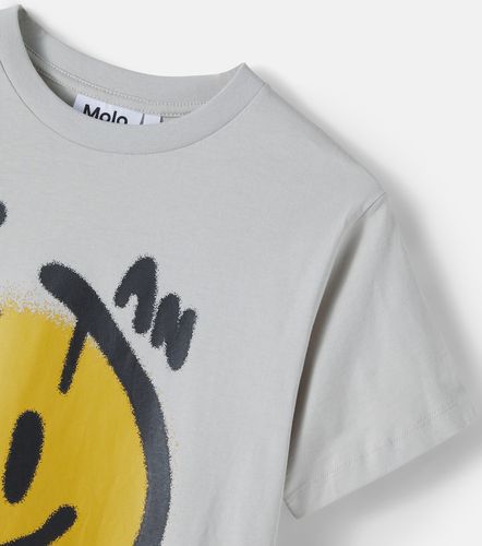 Camiseta Riley de jersey de algodón estampada - Molo - Modalova