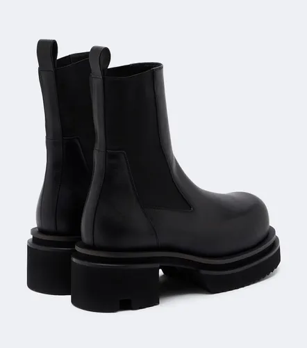 Beatle leather platform Chelsea boots - Rick Owens - Modalova