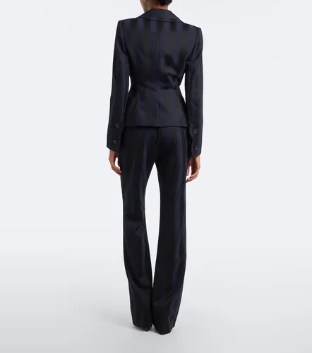 Ray striped virgin wool flared pants - Vivienne Westwood - Modalova