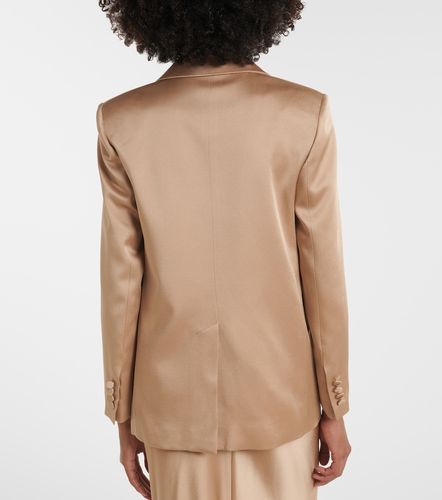 Arca double-breasted satin blazer - Max Mara - Modalova