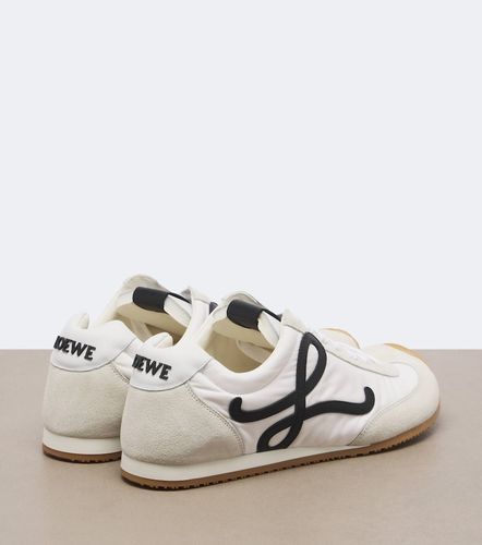 Ballet Runner 2.0 suede-trimmed sneakers - Loewe - Modalova