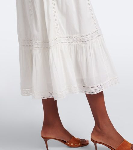 Vestido midi Isolde de algodón bordado - Ulla Johnson - Modalova