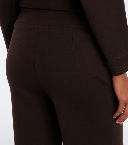 Knitted wool-blend wide-leg pants - Max Mara - Modalova