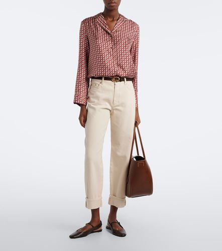 Bedrucktes Pyjamahemd aus Seidentwill - 'S Max Mara - Modalova
