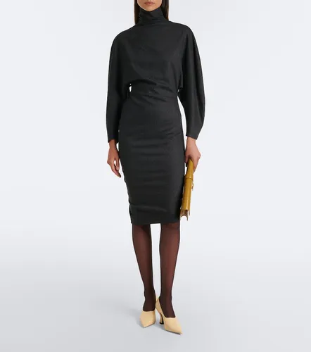 Harlin wool and cashmere midi dress - Khaite - Modalova