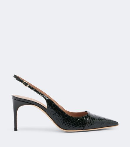 Slingback-Pumps Schiffer aus Leder - Malone Souliers - Modalova