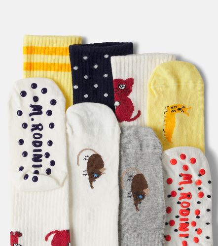 Set de 6 calcetines en mezcla de algodón - Mini Rodini - Modalova