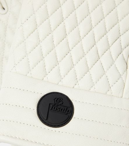 Athena quilted leather ski gloves - Fusalp - Modalova