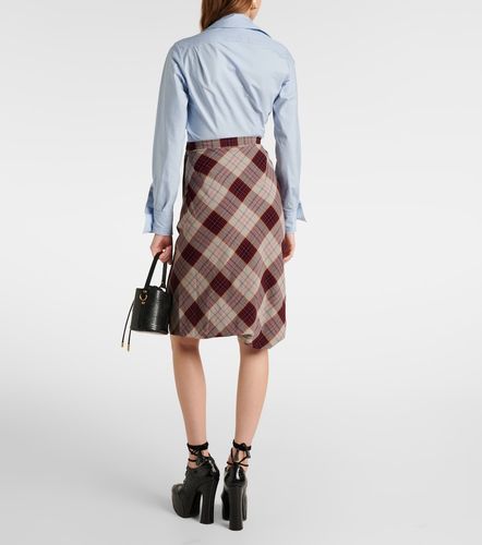 Drunken Drape checked midi skirt - Vivienne Westwood - Modalova