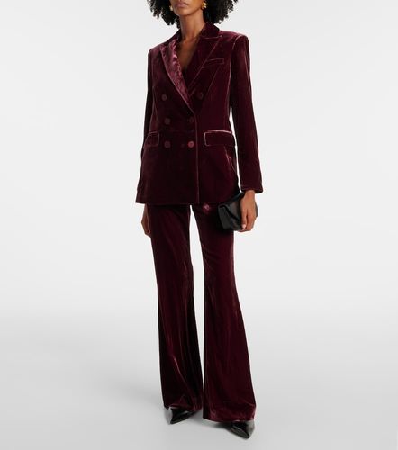 Pantalones flared Lebone de terciopelo - Veronica Beard - Modalova