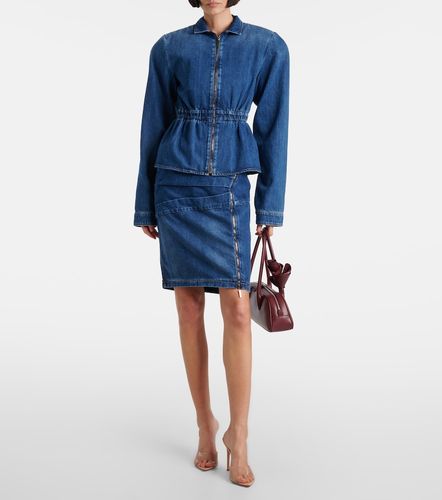 Nensi Dojaka Falda midi de denim - Nensi Dojaka - Modalova