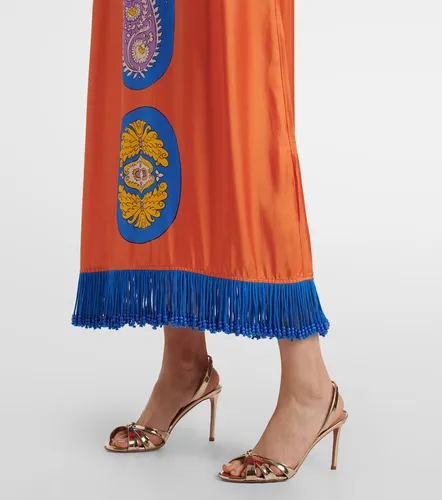 Alemais Luis silk midi dress - Alemais - Modalova