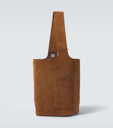 Loewe Pebble Large suede tote bag - Loewe - Modalova