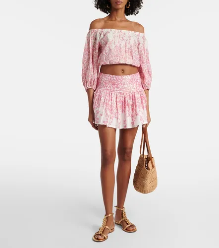 Crop top Bova de mezcla de algodón - Poupette St Barth - Modalova
