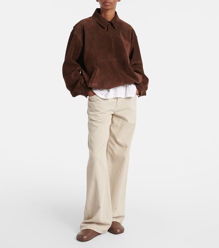 The Row Roana suede bomber jacket - The Row - Modalova