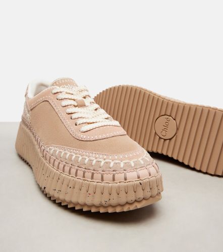 Chloe Nama suede platform sneakers - Chloe - Modalova