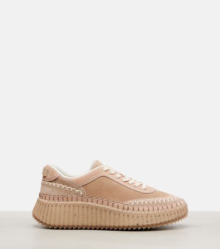 Chloe Nama suede platform sneakers - Chloe - Modalova