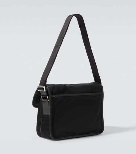 Re-Nylon leather-trimmed shoulder bag - Prada - Modalova