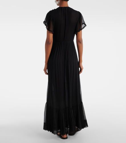 Abito lungo Agathe in seta - Isabel Marant - Modalova