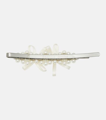 Fermacapelli con perle bijoux - Simone Rocha - Modalova