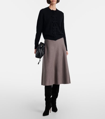Virgin wool midi skirt - Jardin des Orangers - Modalova