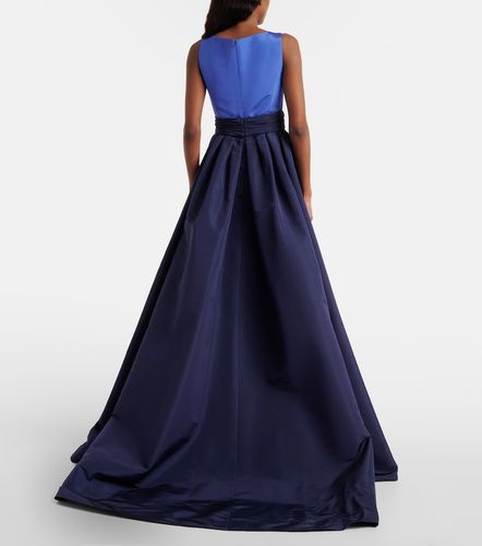 Abito lungo in faille di seta - Carolina Herrera - Modalova