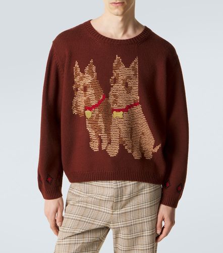 Scottie embroidered wool sweater - Bode - Modalova