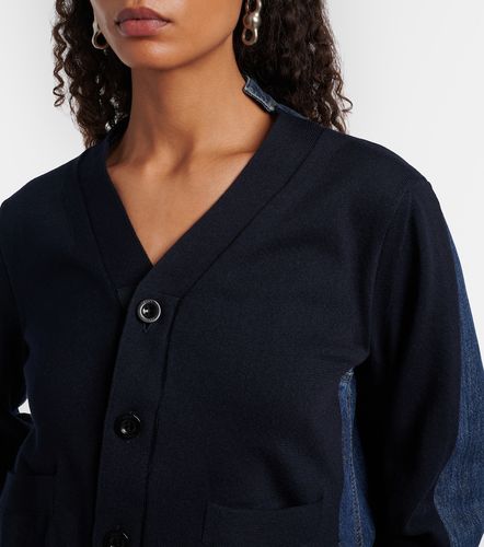 Cárdigan en mezcla de algodón - Sacai - Modalova