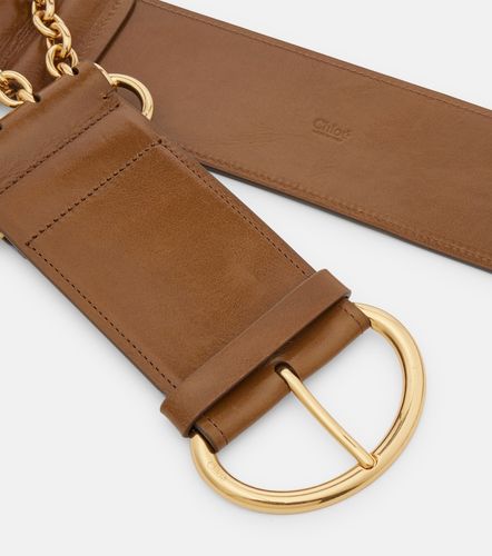 Camera Chain leather belt - Chloe - Modalova