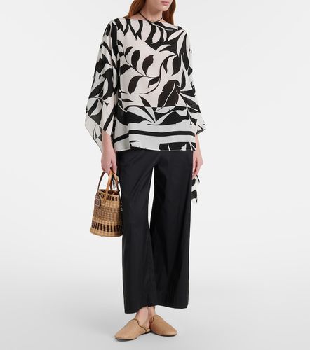 Weite Cropped-Hose Pece aus einem Baumwollgemisch - Max Mara - Modalova