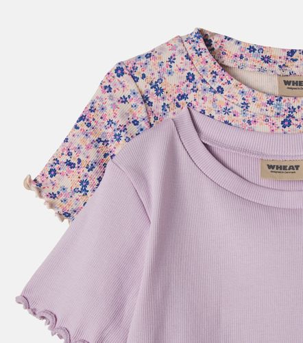 Set de 2 camisetas Alicia de algodón - Wheat - Modalova