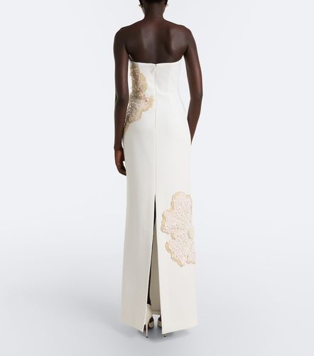 Sequined strapless gown - Rebecca Vallance - Modalova