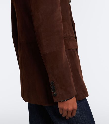 Blazer cruzado Ramona de ante - Ralph Lauren Collection - Modalova